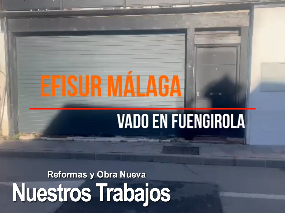 Innovación y comodidad: nueva rampa de vado de Efisur Málaga en Fuengirola